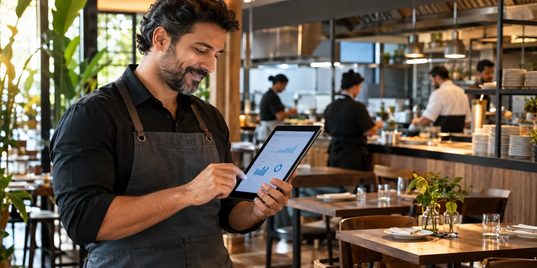 Gestor de restaurante utilizando sistema SaaS